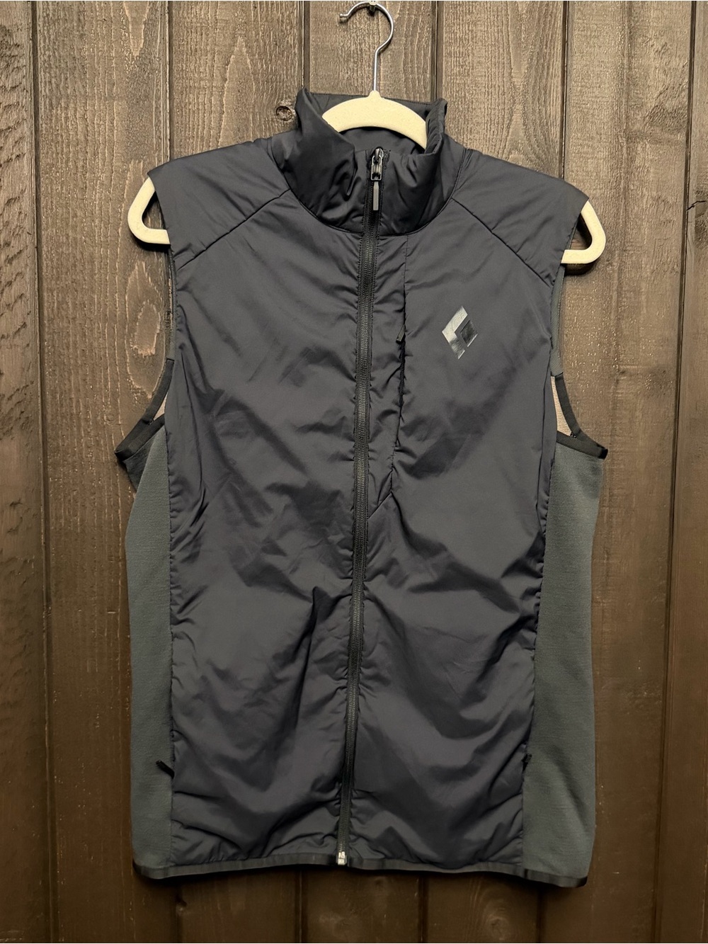 Black Diamond First Light Hybrid Vest Men's Medium Gray/Black Sz MED EUC